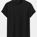 Solid Textured T-Shirt