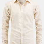 Long Sleeve Stripe Button Up Shirt