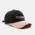 California Embroidery Denim Cotton Baseball Cap