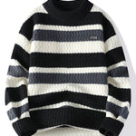 Striped Crew Neck Sweater