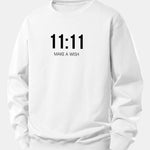 11:11 Print Relax Fit Sweatshirt