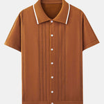 Textured Crochet Shirt