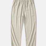 Relax Fit Long Sleeve 2 In 1 Waffle T-Shirt & Straight Leg Corduroy Pants
