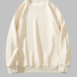 Men's Geometric  Vintage Jacquard Crewneck Sweatshirt