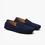 Suede Driver Loafers