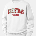 Christmas Print Relax Fit Sweatshirt
