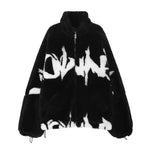 Thick Plush Zip Coat