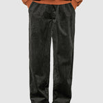 Men's Corduroy Loose Cargo Casual Pants