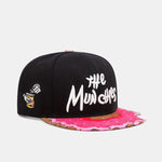 Take A Bite Of A Donut Shape Slogan Embroidery Baseball Cap