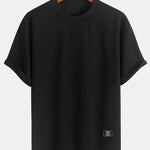 Relax Fit Diamond Jacquard T-Shirt