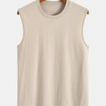 Solid Color Cotton Tank Top