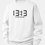 13:13 Print Relax Fit Sweatshirt