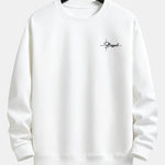 Blessed Print Relax Fit Sweatshirt