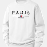 Paris Print Relax Fit Sweatshirt