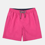 3 Pieces Contrast Waistband Swim Shorts