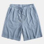 Waffle Textured Cuban Shirt & Shorts