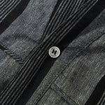 Casual Retro Striped Loose Shirt