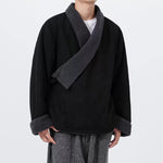 Thick Retro Slanted Jacket