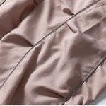 Pleated Quick-drying Reflective Strip Loose Drawstring Pants