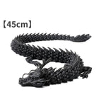 Buddha Stones Feng Shui Dragon Luminous 3D Printed Dragon Luck Success Home Decoration