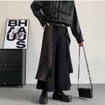 Irregular Patchwork Loose Wide-leg Pants