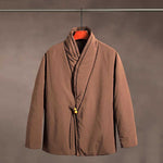 Retro Knotted Button Cotton-padded Jacket