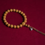 Buddha Stones Bodhi Seed Luck Auspiciousness Wrist Mala Tassel Pocket Mala