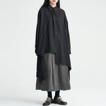 Irregular Shirt Long Shirt