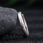 Buddha Stones 925 Sterling Silver Lotus Flower Enlightenment Ring