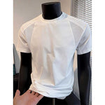 Mesh Patchwork Quick-drying Sports T-shirt