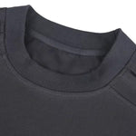 Crew Neck Loose Fit Solid Color T-shirt