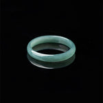 Buddha Stones Natural Jade Prosperity Protection Ring