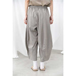 Womenâ€™s Plaid Anti-wrinkle Curved Trousers
