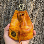 Retro Leather Coin Bag Storage Bag
