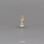 Buddha Stones Zen Cairn Labradorite Various Crystals Calm Pendant Necklace