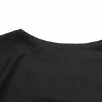 Irregularly Spliced Loose T-shirt