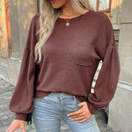 Zeagoo Long Sleeve Backless Hollow Knit Sweater for Women Casual Work Office Loose Fit 2026 | Under