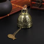 Buddha Stones Feng Shui Buddha Koi Fish Dragon Elephant Wind Chime Bell Luck Wall Hanging Decoration