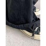 Large Pocket Casual Loose Trousers