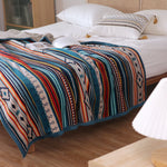 Buddha Stones Geometric Warm Soft Bed Throw Blanket