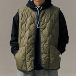 Japanese Casual Workwear Reversible Vest
