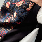 ã€�Nightingaleã€‘Round Neck Pullover Patch Loose Vest