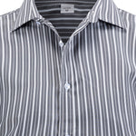 Long Sleeve Stripe Button Up Shirt