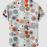 Men's Hawaiian 3D Print Casual Short Sleeve Pocket Shirt
