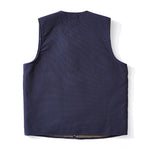 Retro Solid Color Casual Fleece Vest