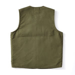 Retro Solid Color Casual Fleece Vest