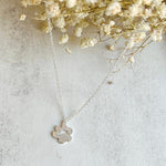 Elegant Silver Paw Necklace – Stainless Steel