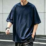 300g Heavyweight Rounded Hem Loose-fitting T-shirt