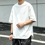 300g Heavyweight Rounded Hem Loose-fitting T-shirt