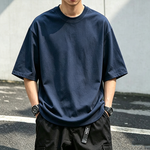 300g Heavyweight Rounded Hem Loose-fitting T-shirt